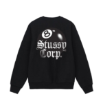 Stussy Logo 8 Ball Corp Crew SweatShirt